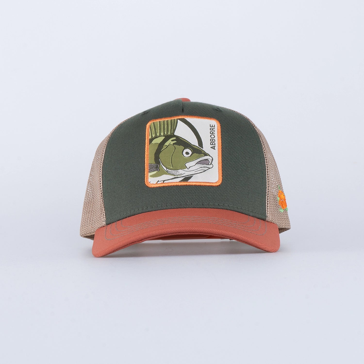 ABBORRE KIDS TRUCKER CAP - OLIVE