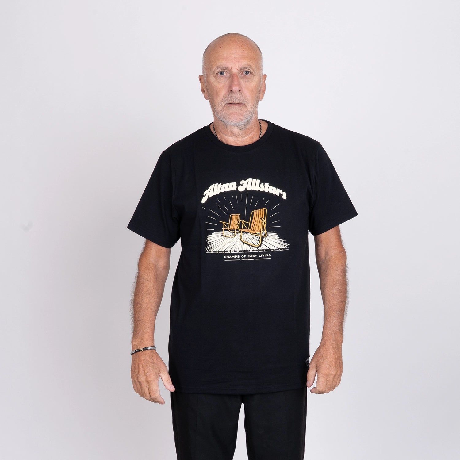 ALTAN ALLSTARS T-SHIRT - BLACK