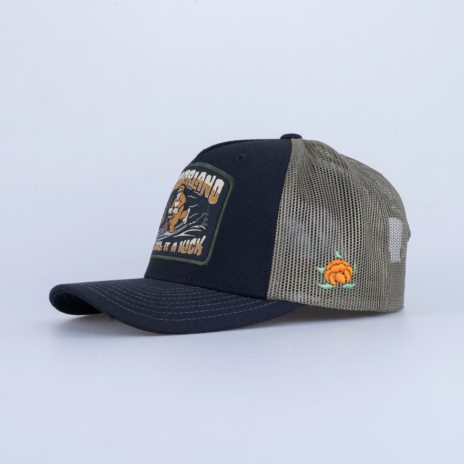 BIGFOOT TRUCKER KEPS - BLACK