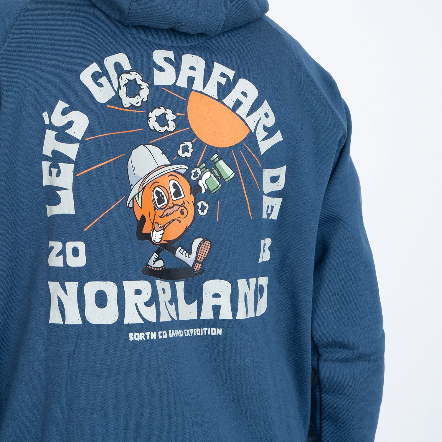 CB SAFARI HOODIE - DENIM BLUE