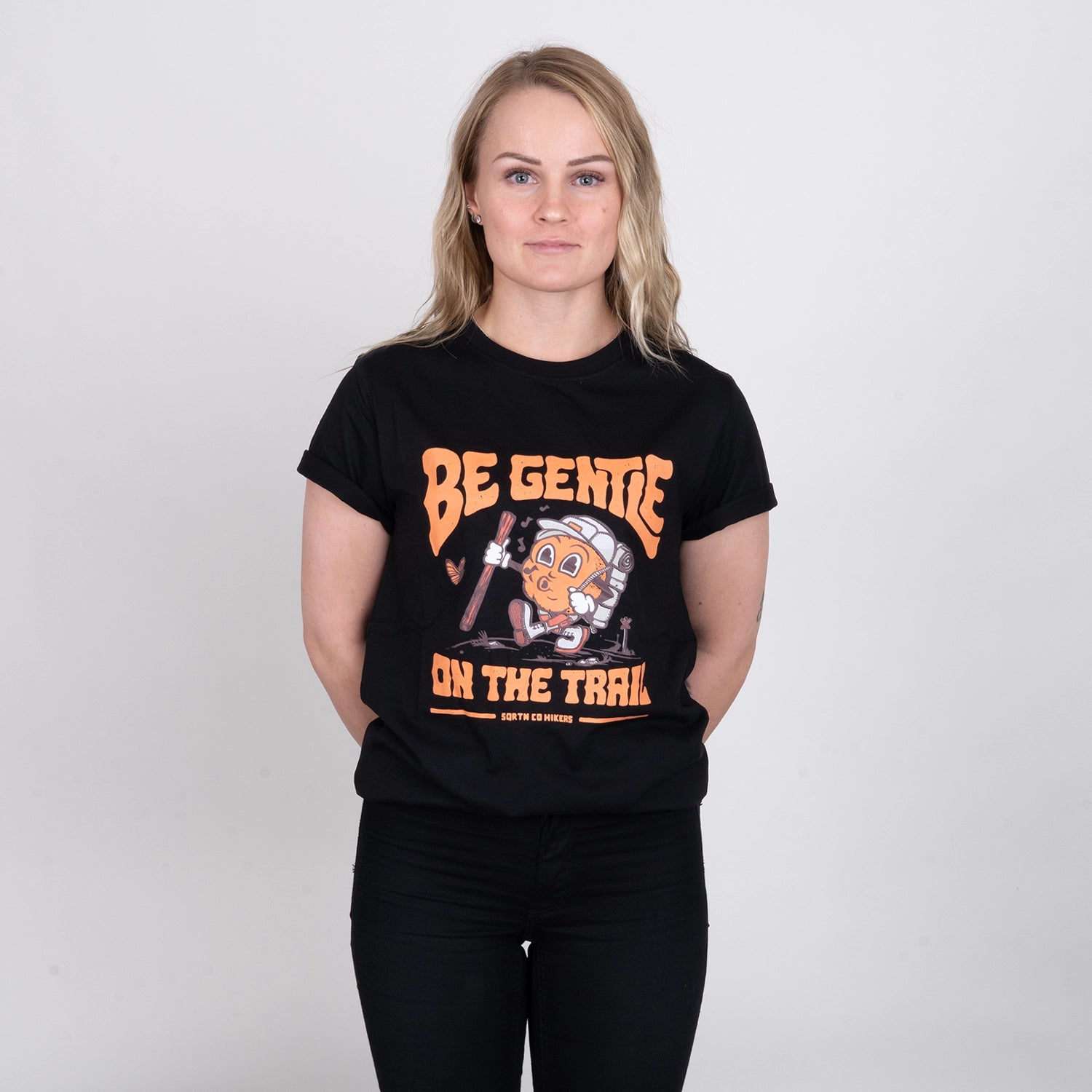 CB TRAIL T-SHIRT - BLACK