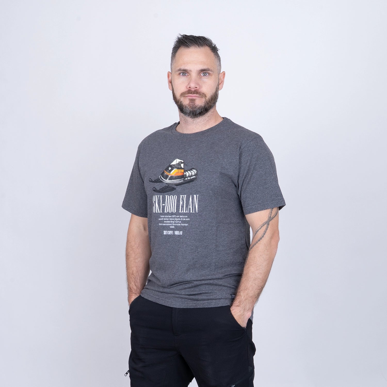 ELAN T-SHIRT - CHARCOAL