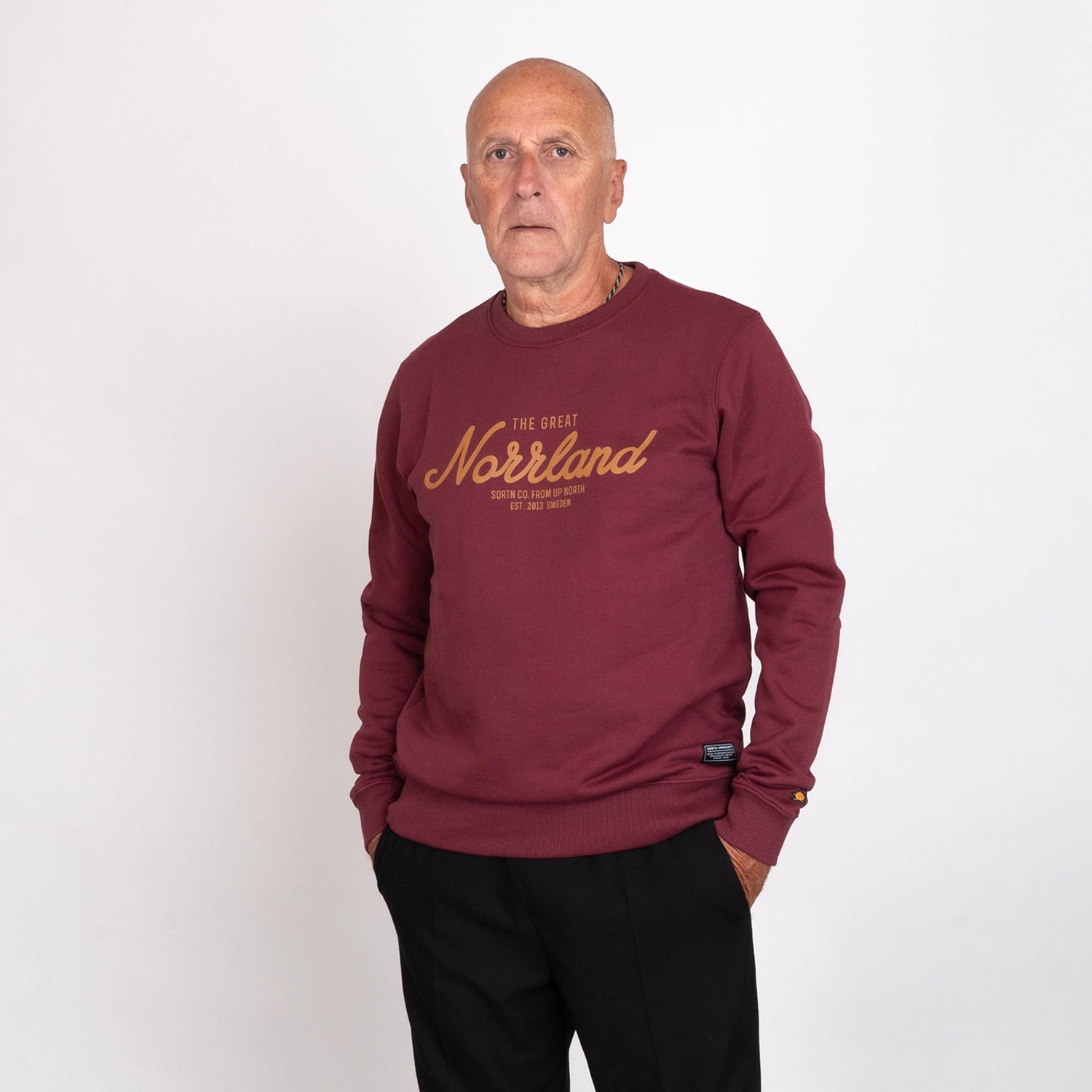 GREAT NORRLAND CREWNECK - BLACK