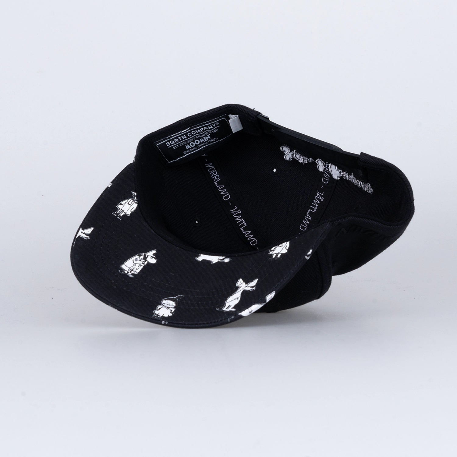 GREAT NORRLAND KIDS CAP - MOOMIN ALL BLACK