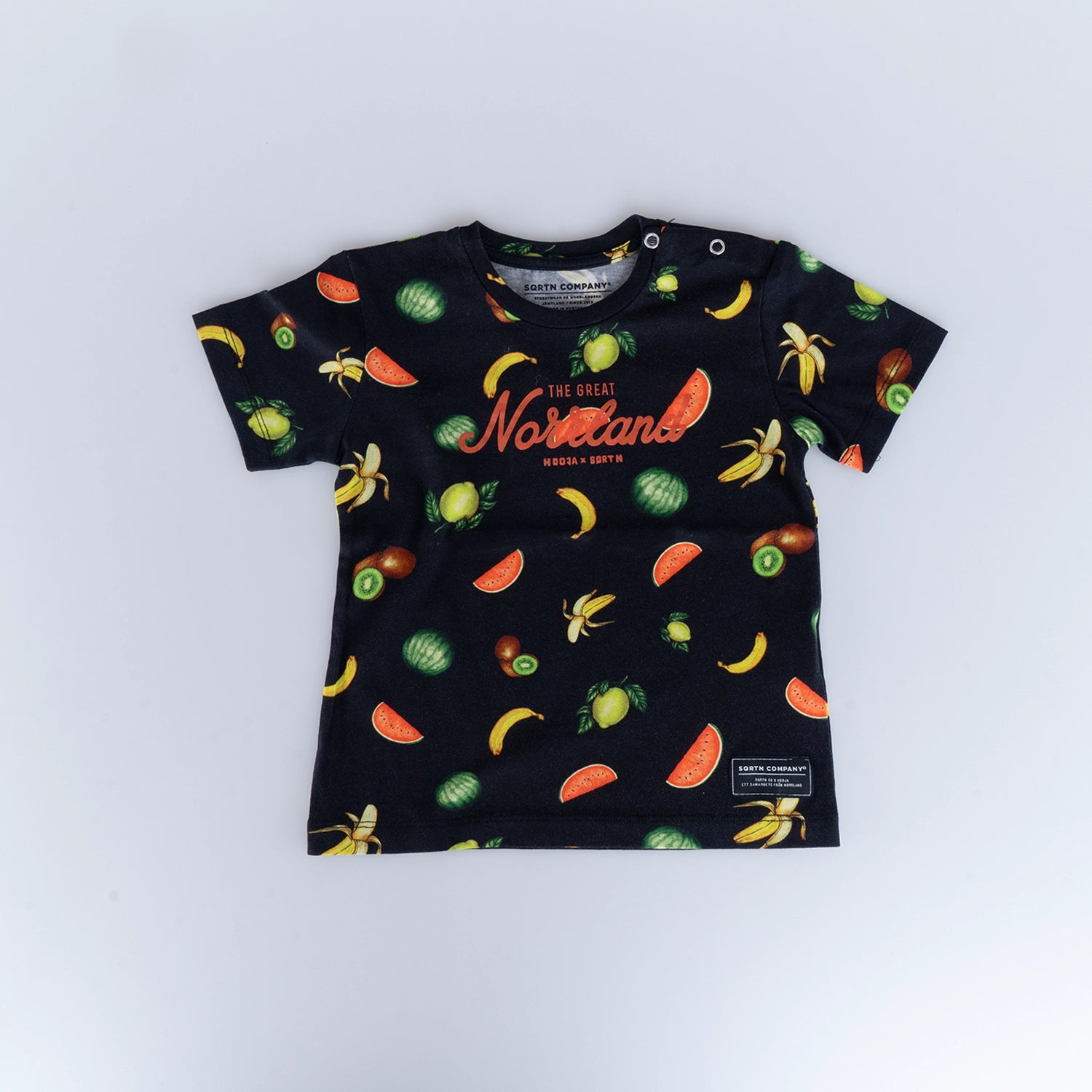 GREAT NORRLAND KIDS T-SHIRT - BMKC BLACK