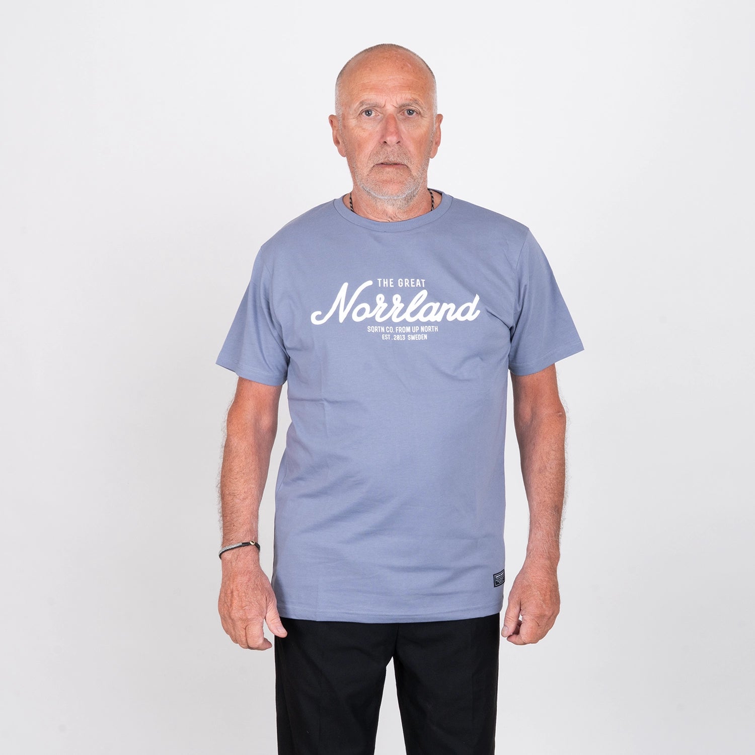GREAT NORRLAND T-SHIRT - GRANITE