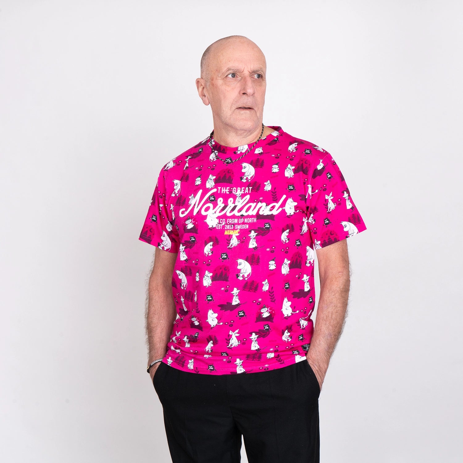 GREAT NORRLAND T-SHIRT - MOOMIN HOT PINK