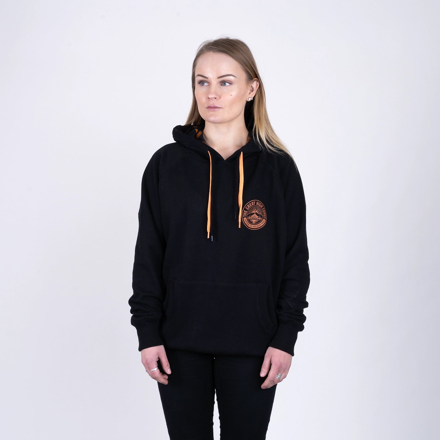 HCW COLLAB HOODIE - BLACK