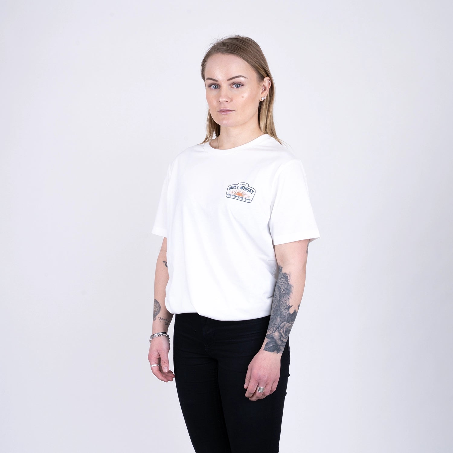 HCW MALT T-SHIRT - NATURAL COTTON