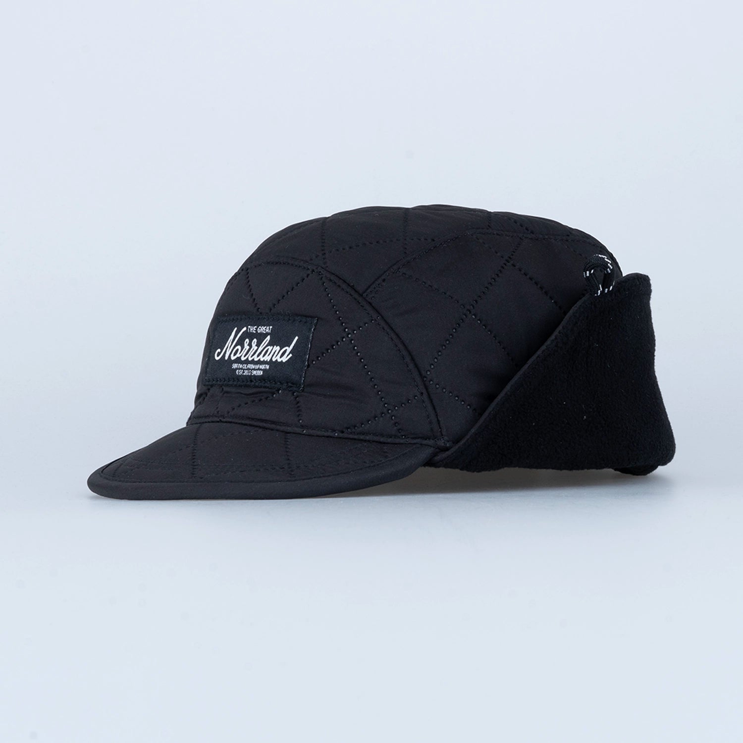 KIRUNA QUILTED CAP - BLACK