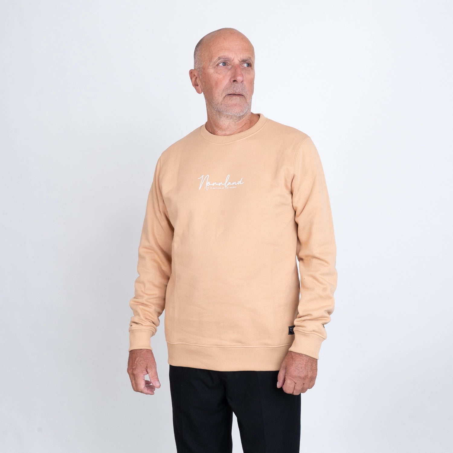 LIFE CREWNECK - SOFT BROWN