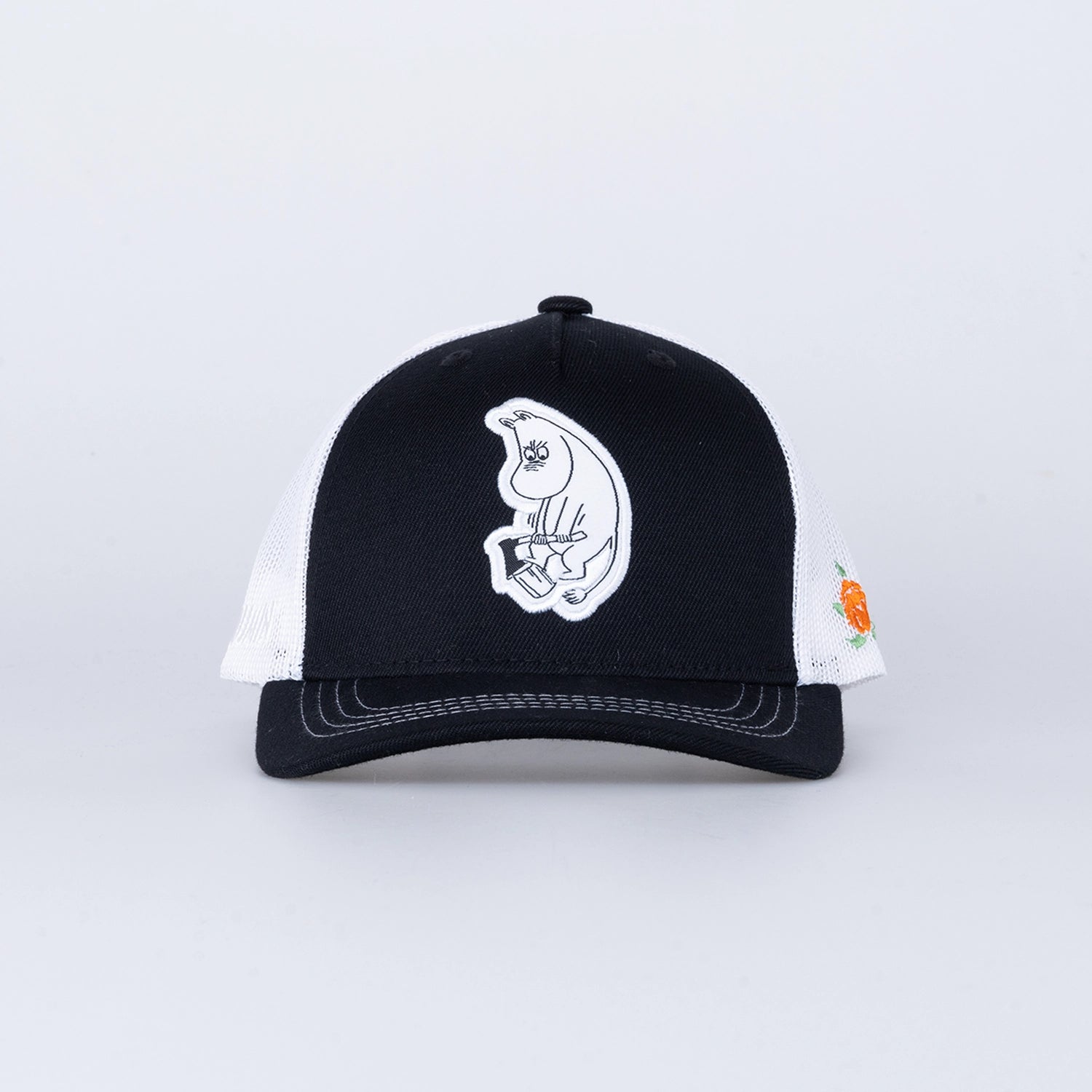 MUMIN AXE KIDS TRUCKER CAP - MOOMIN BLACK