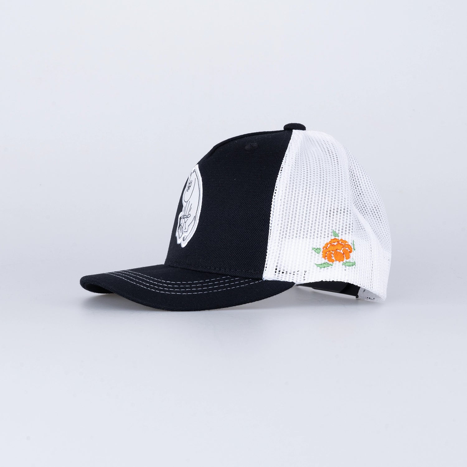 MUMIN AXE KIDS TRUCKER CAP - MOOMIN BLACK
