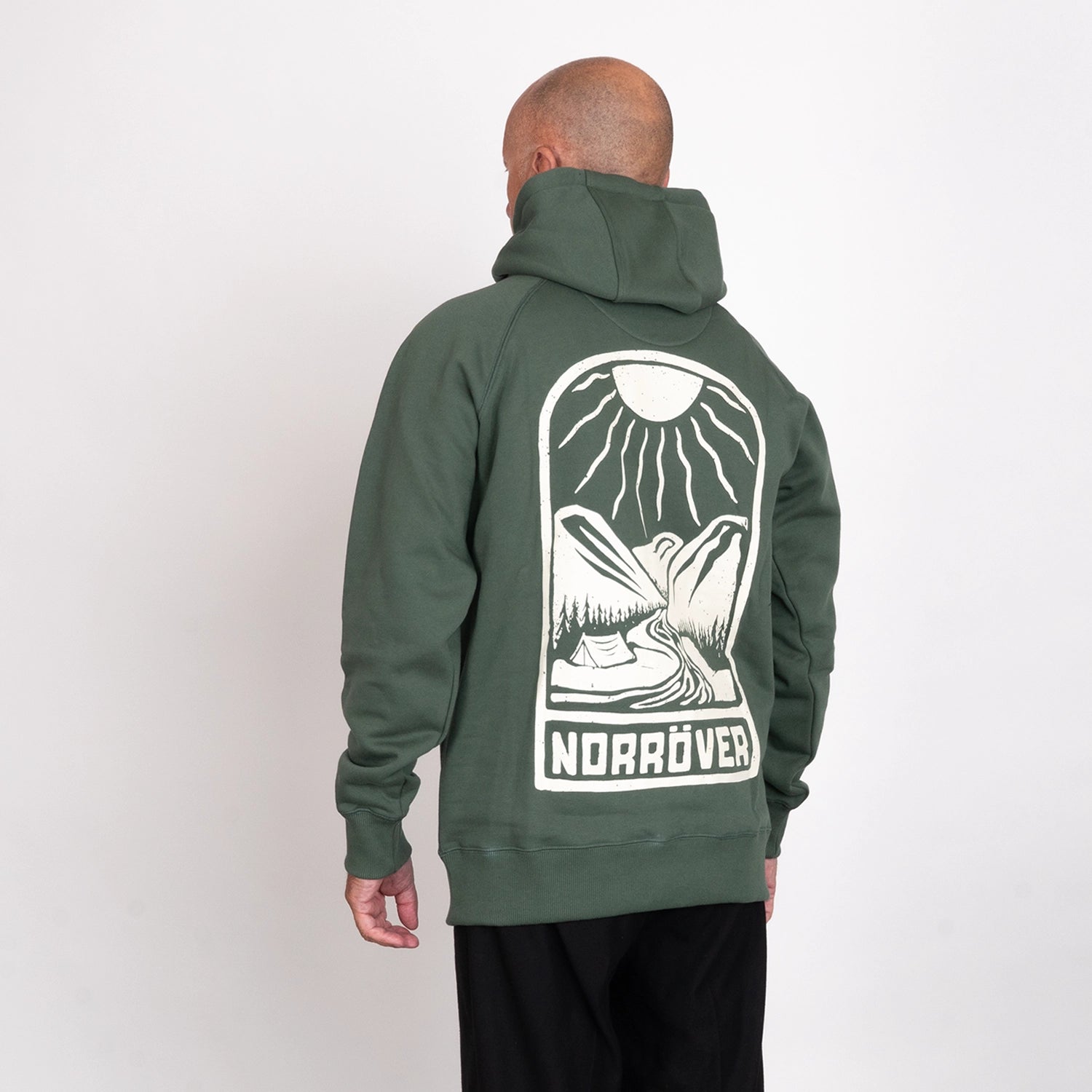 NORRÖVER HOODIE - STONE OLIVE