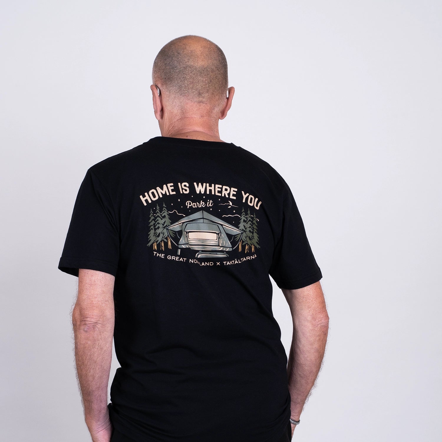 PARK IT T-SHIRT - TKT BLACK
