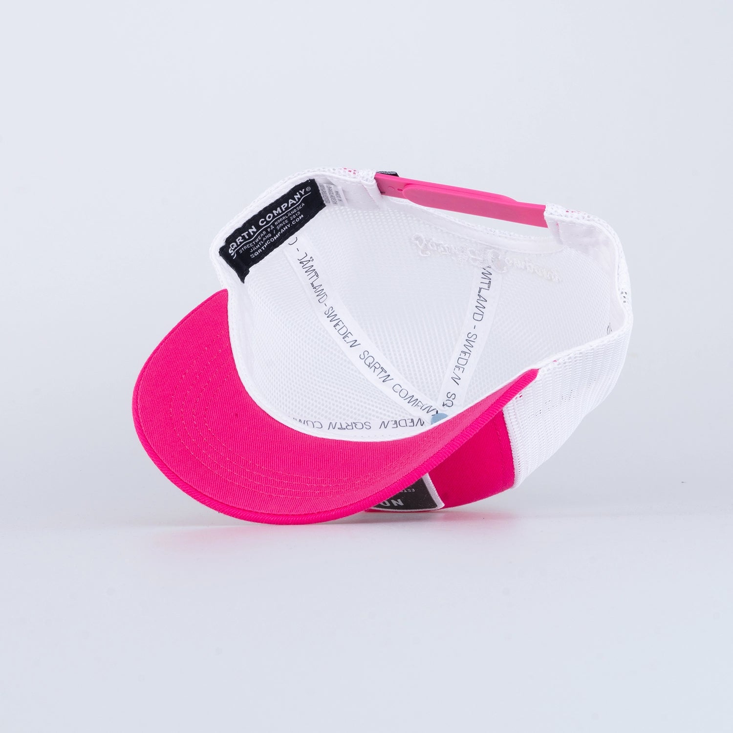 RACING KIDS TRUCKER CAP - HOT PINK