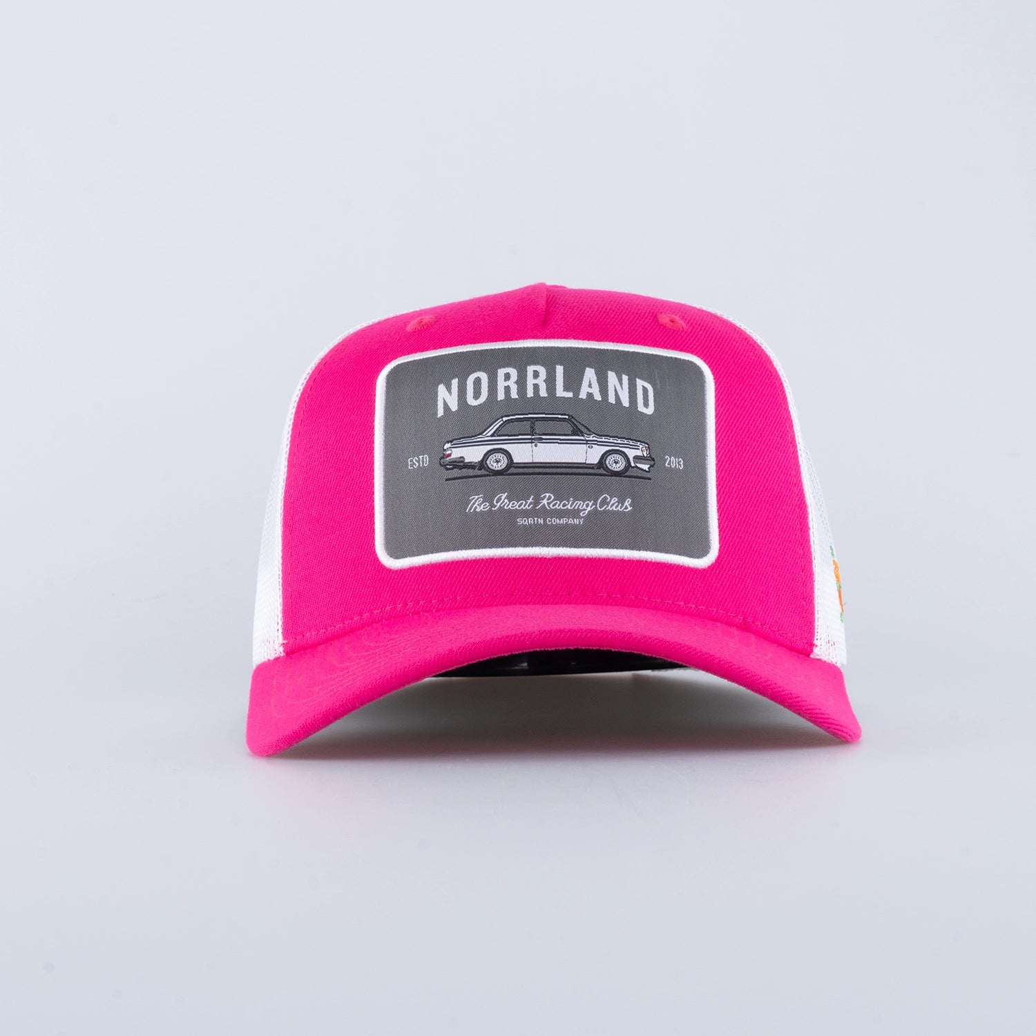 RACING TRUCKER KEPS - HOOKED HOT PINK