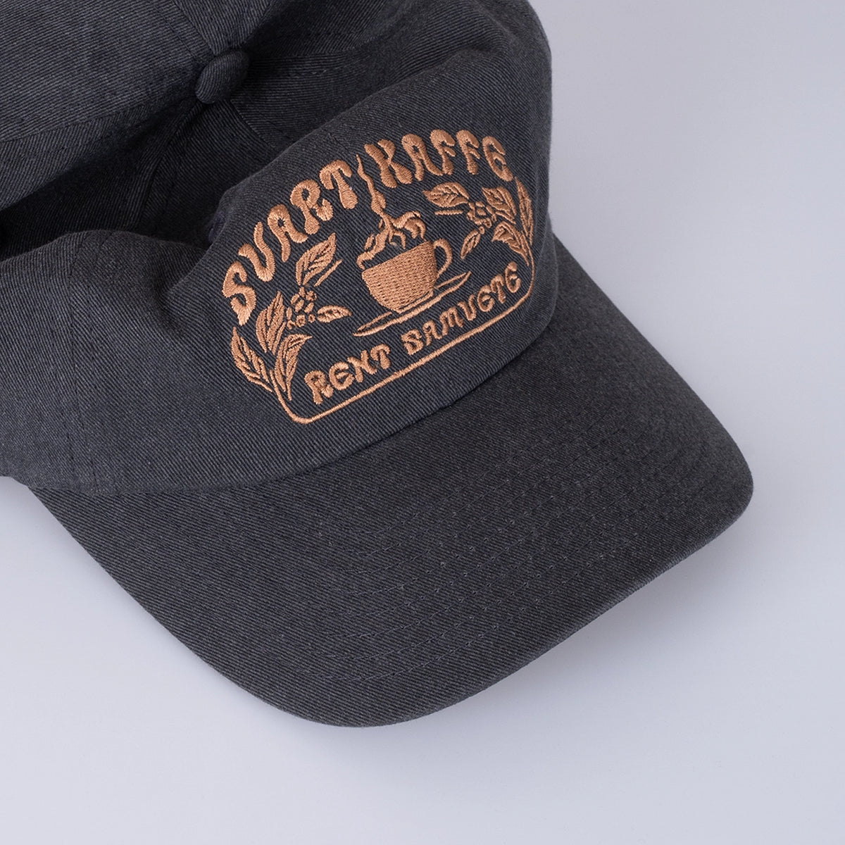 SAMVETET DAD CAP - BLC PEACHED BLACK