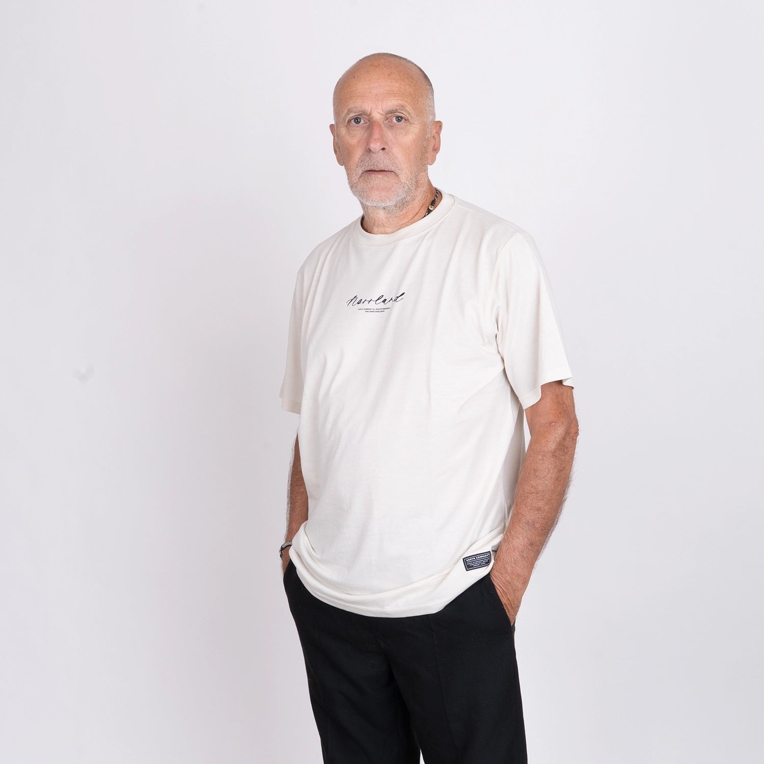 SIGNATURE T-SHIRT - GLACIÄRGRÅ