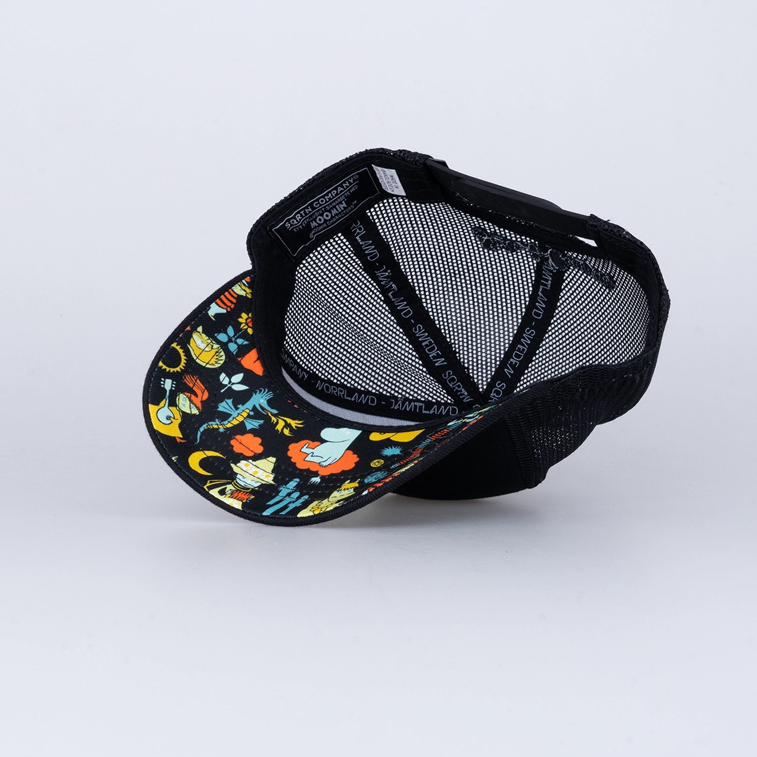 SNUFKIN KIDS TRUCKER CAP - MOOMIN BLACK