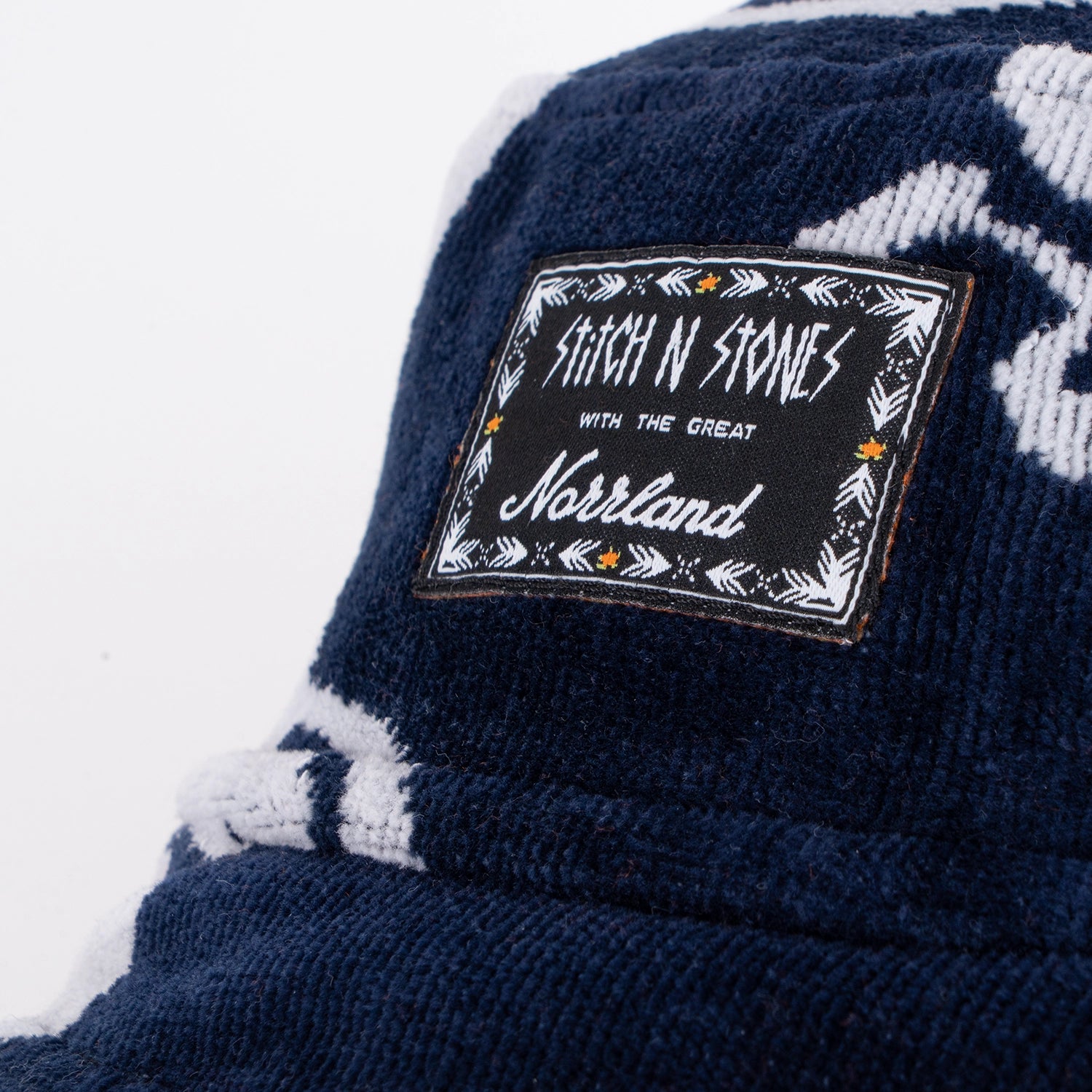 STITCH N STONES SAUNA HAT - NAVY