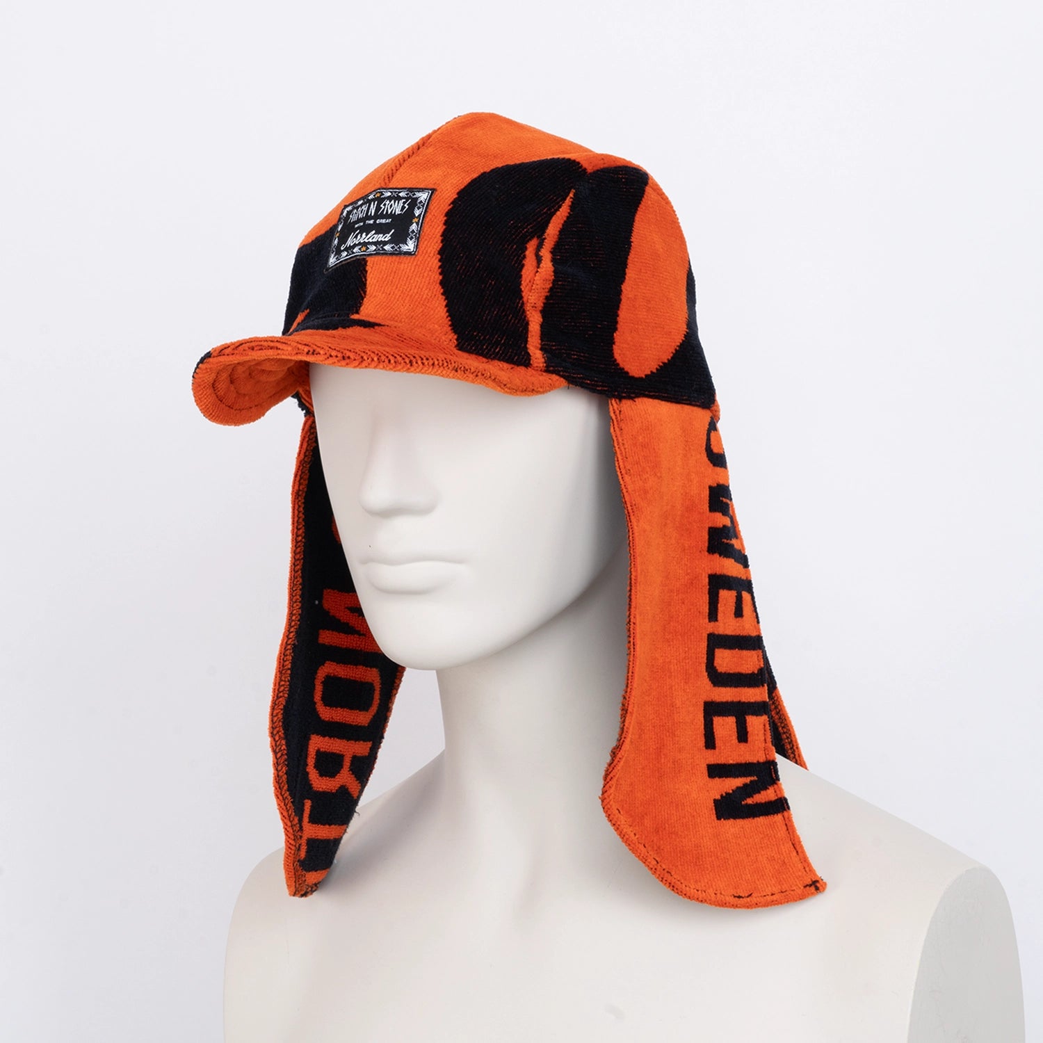 STITCH N STONES SAUNA CAP - ORANGE
