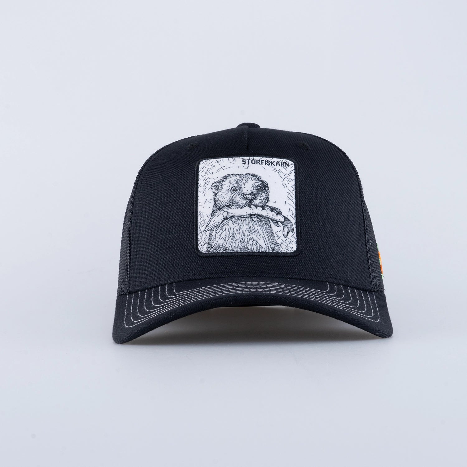 STORFISKARN TRUCKER KEPS - HOOKED BLACK