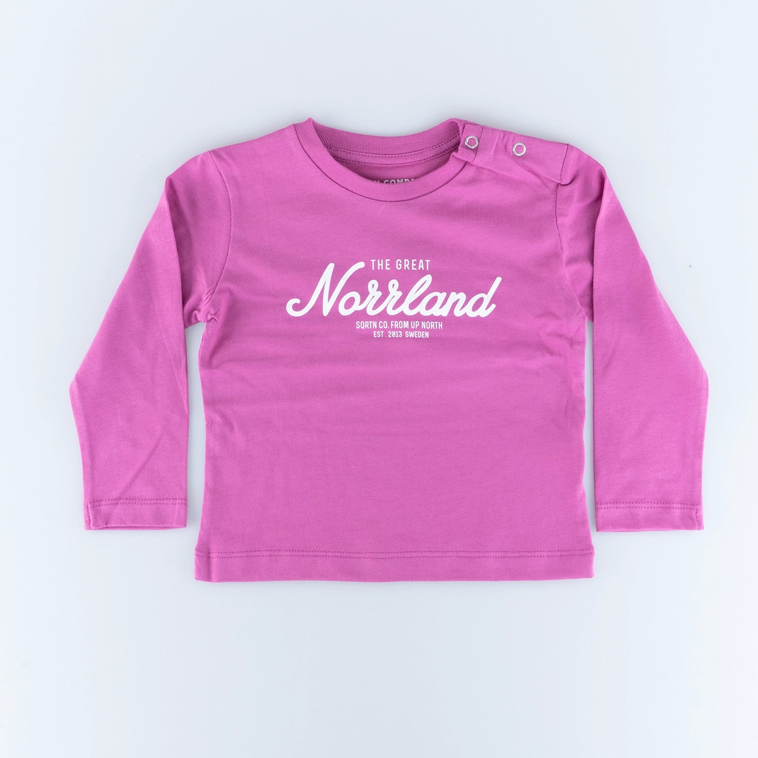 GREAT NORRLAND KIDS LONGSLEEVE - DARK PINK