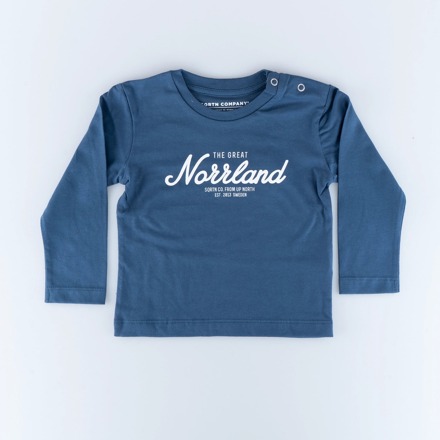 GREAT NORRLAND KIDS LONGSLEEVE - DENIM BLUE