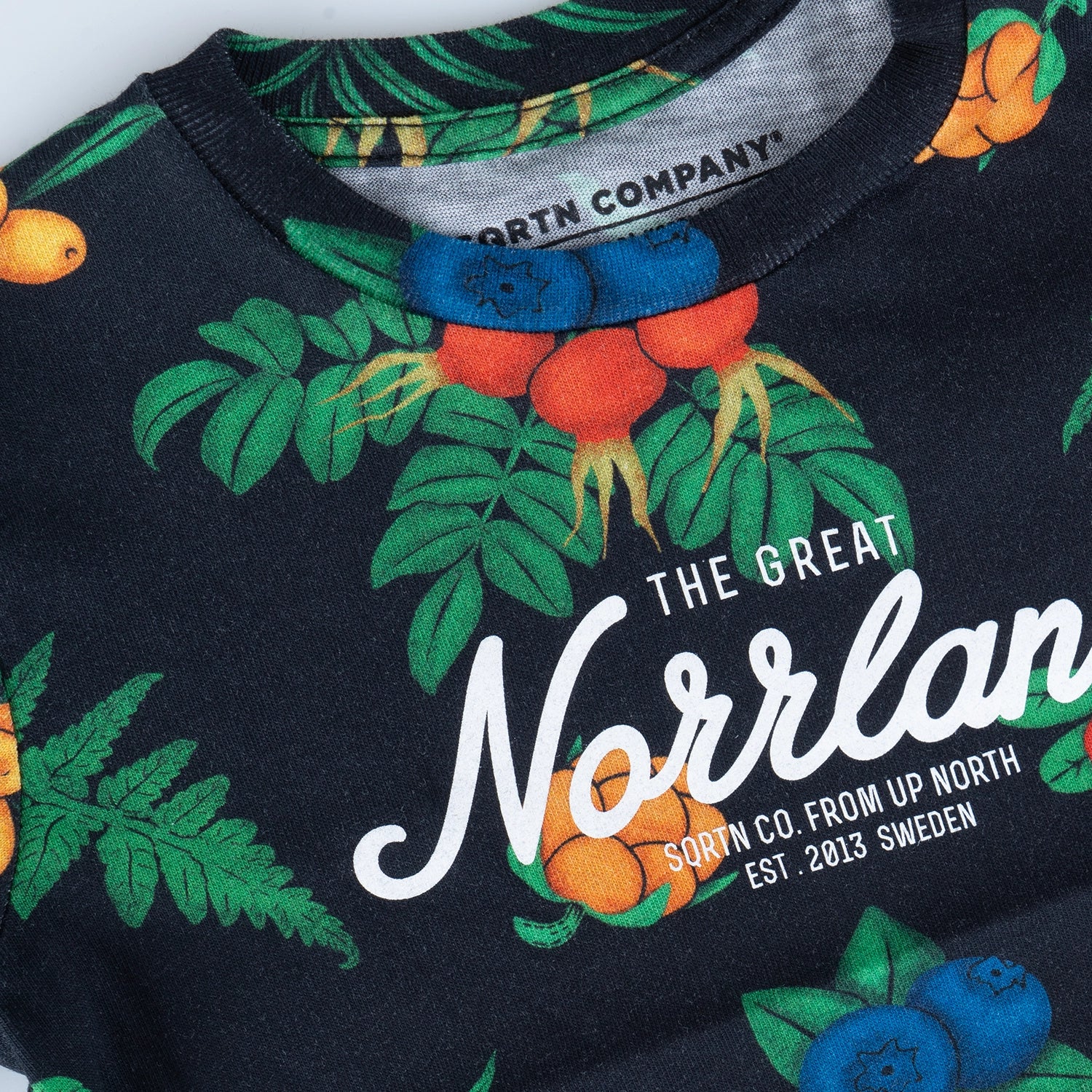 GREAT NORRLAND KIDS LONGSLEEVE - HAWAII BLACK