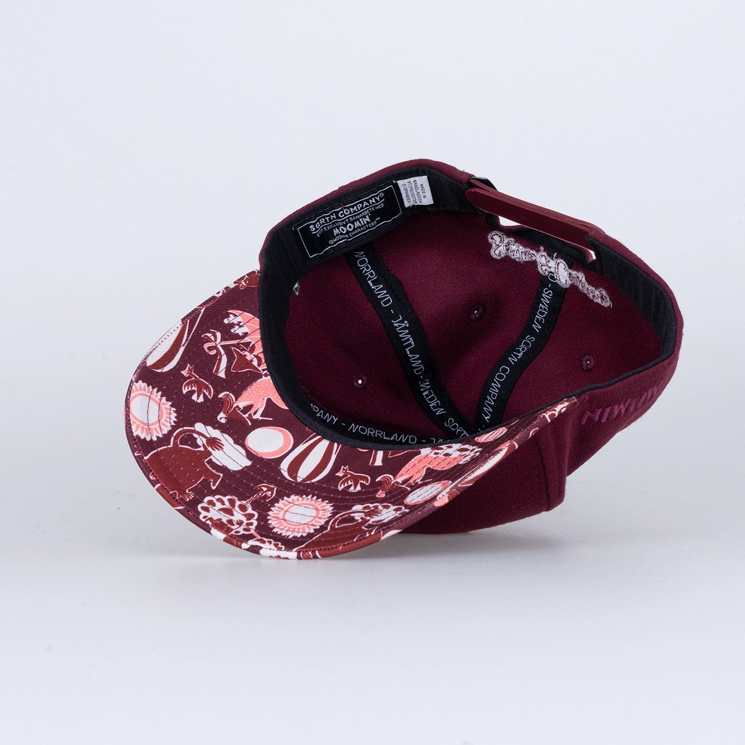 TGN SCRIPT 120 KEPS - MOOMIN BURGUNDY