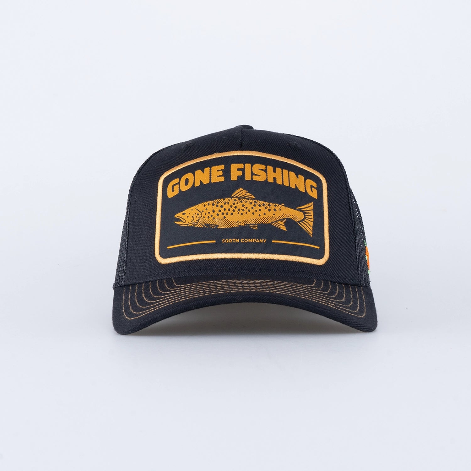 TROUT TRUCKER KEPS - HOOKED BLACK