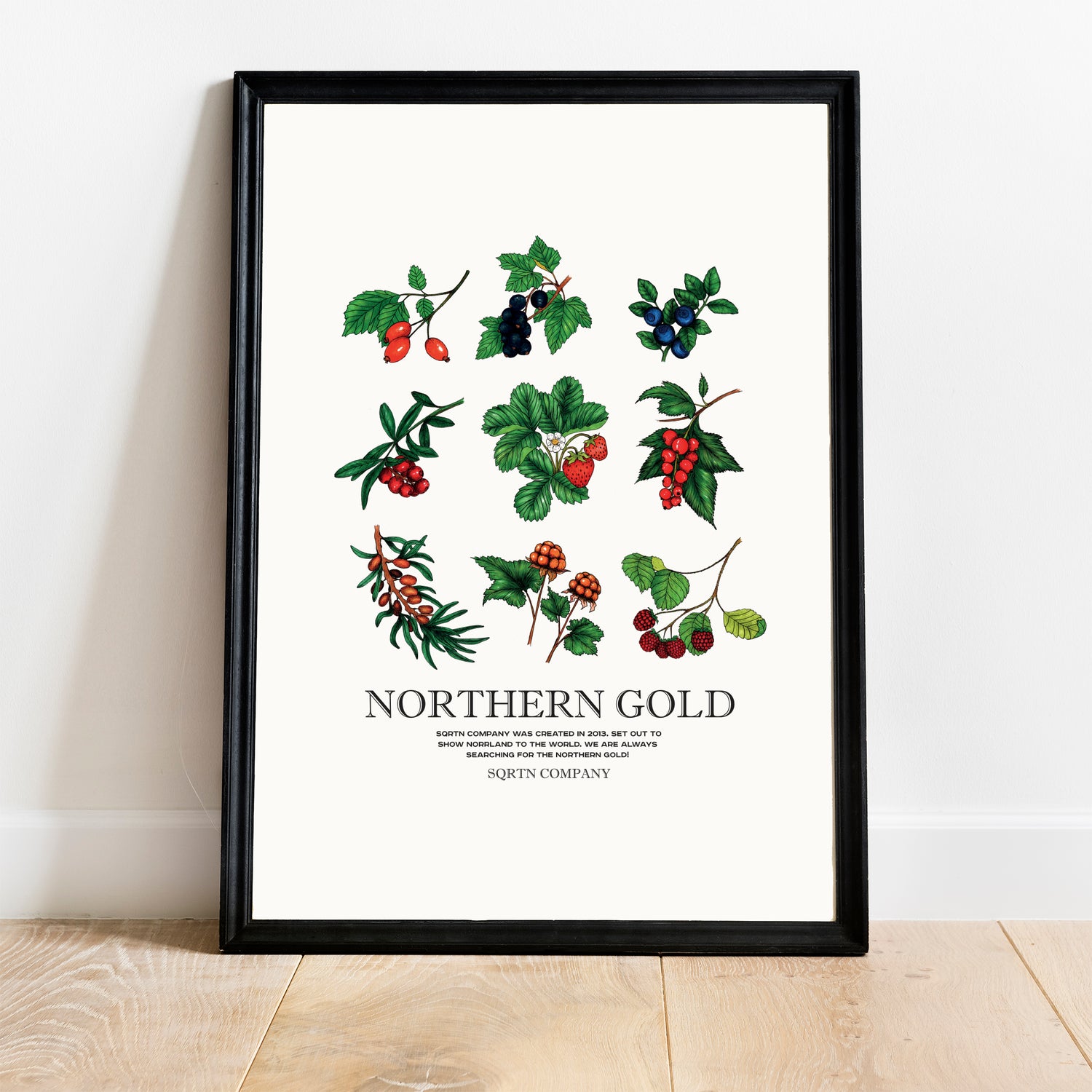 POSTER NORTHERN GOLD