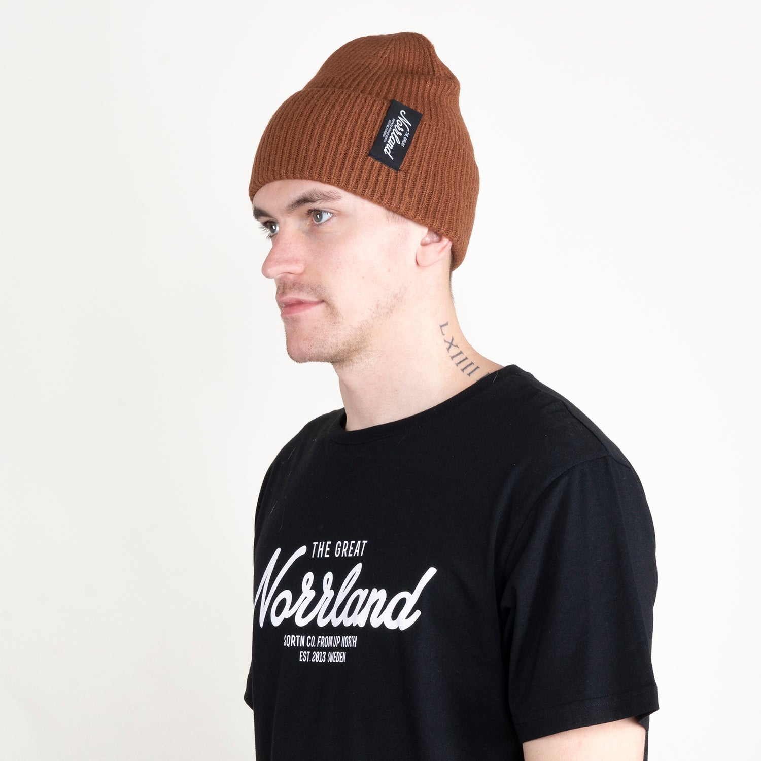 TGN RAW BEANIE - OLIVE