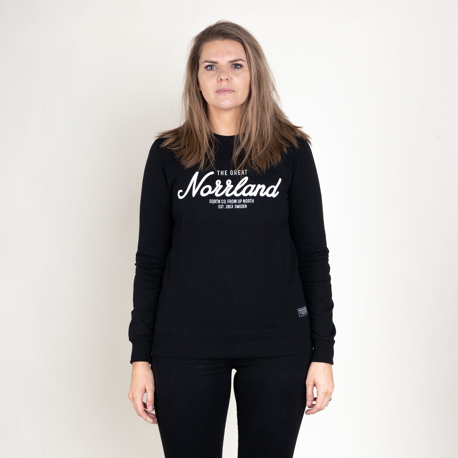 GREAT NORRLAND CREWNECK - BLACK