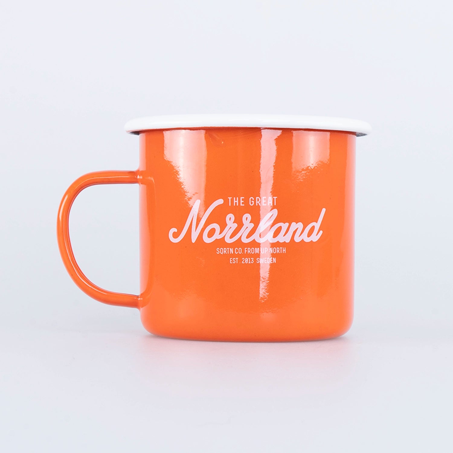 GREAT NORRLAND EMALJMUGG - ORANGE