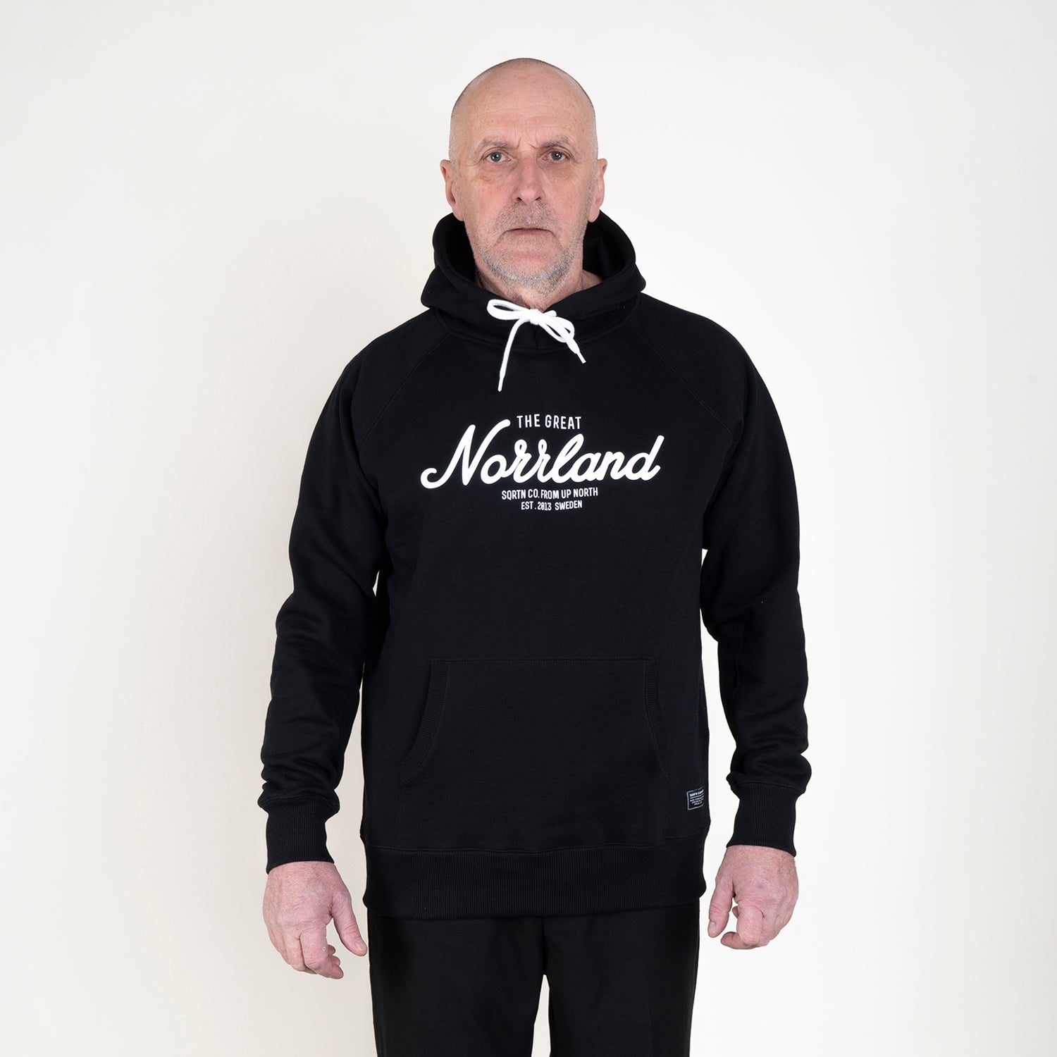 GREAT NORRLAND HOODIE - BLACK