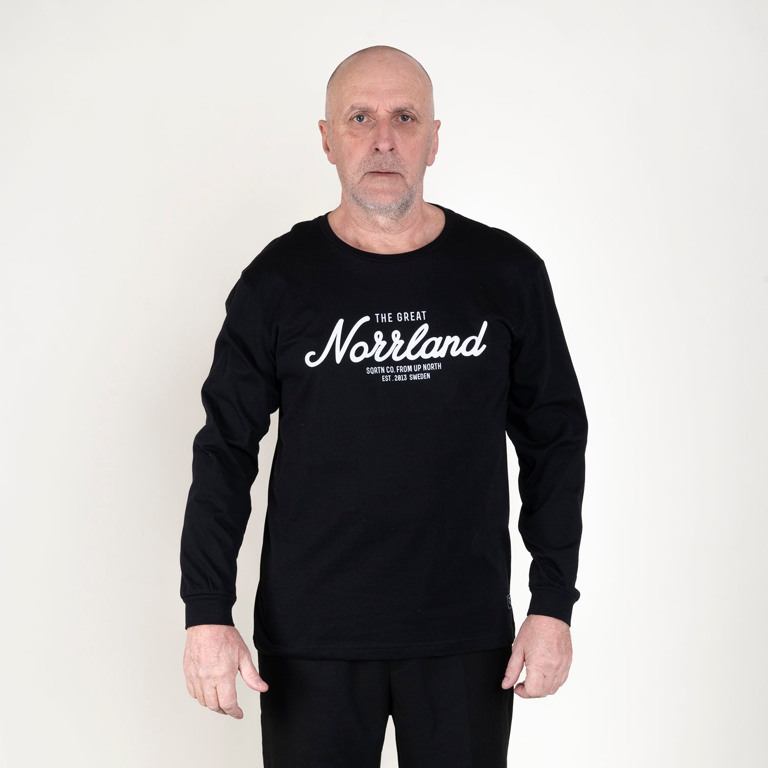 GREAT NORRLAND LONGSLEEVE - BLACK