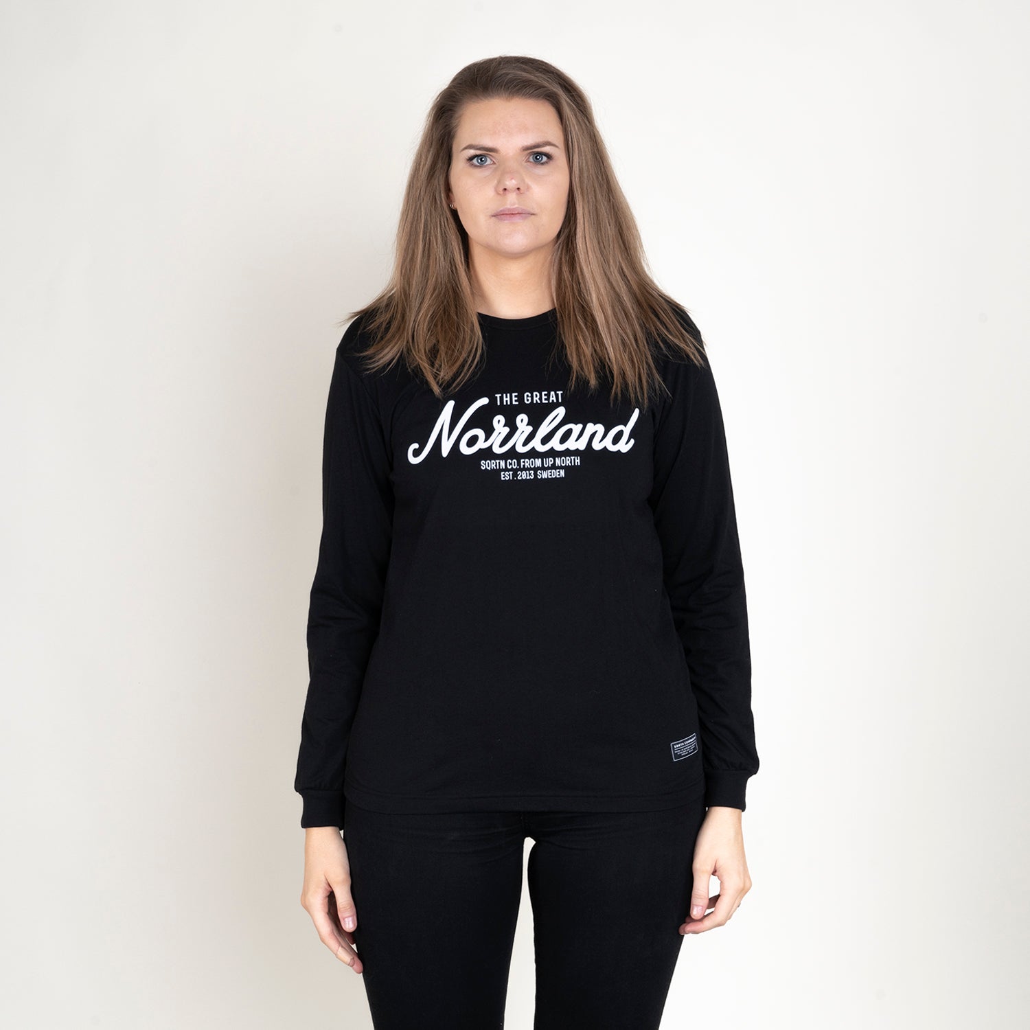 GREAT NORRLAND LONGSLEEVE - BLACK