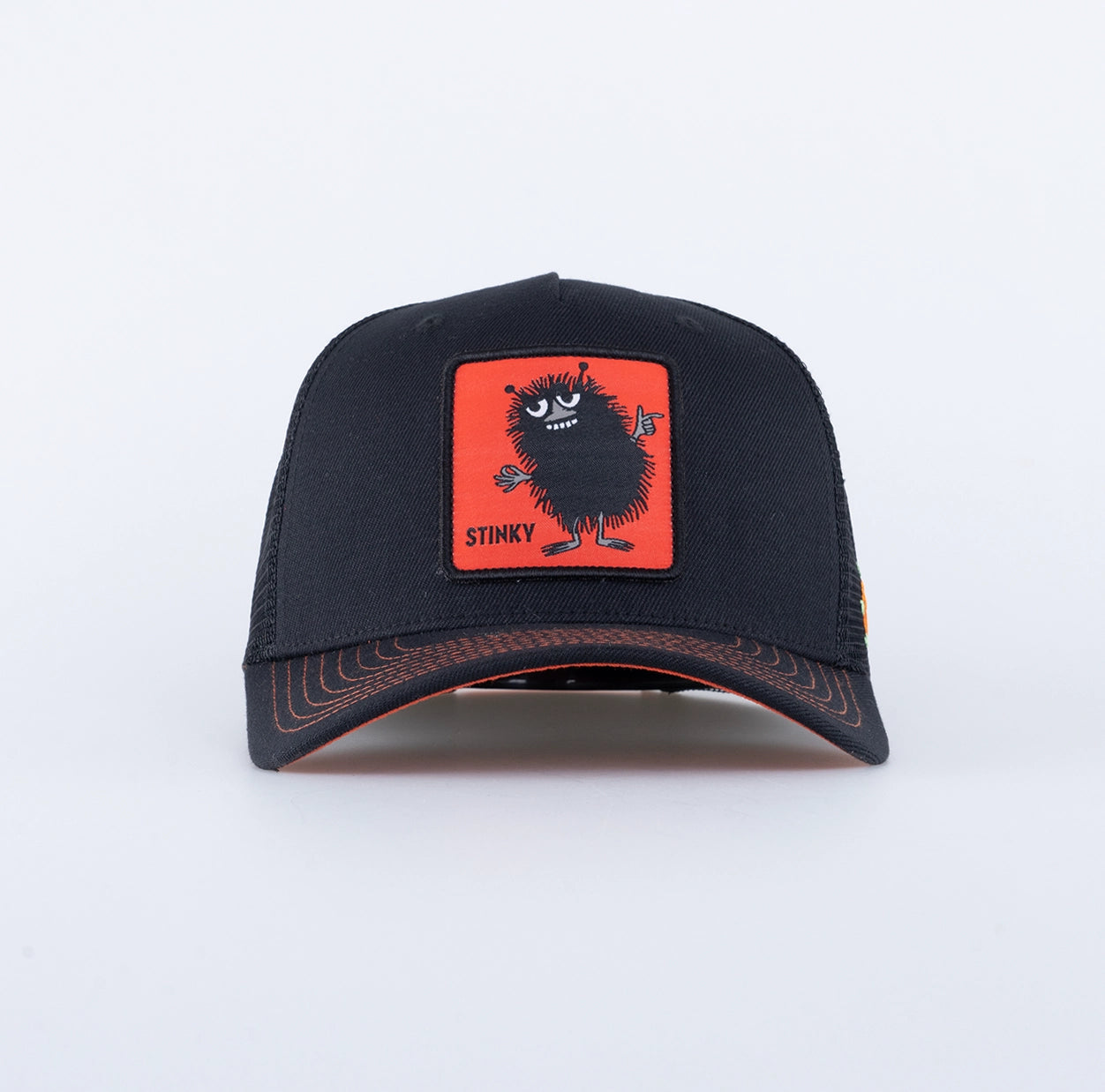 STINKY TRUCKER CAP - HOOKED BLACK