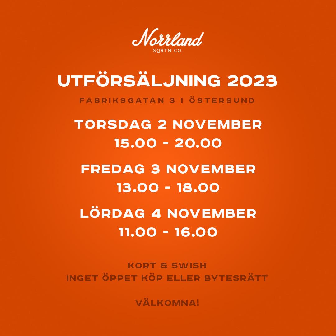 NORRLAND - UTFÖRSÄLJNING 2023 - 23.11.01