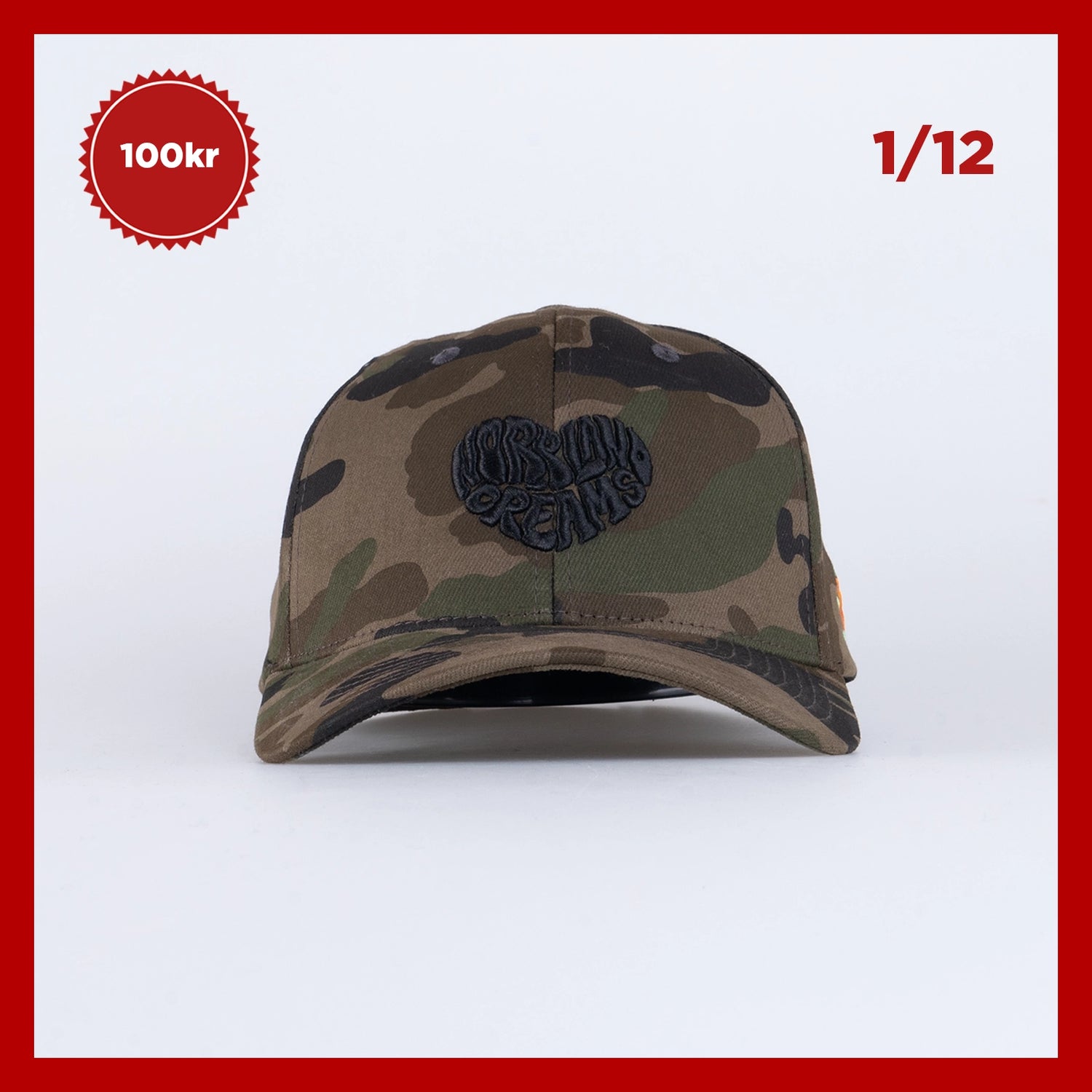 HEART 120 CAP - CAMO