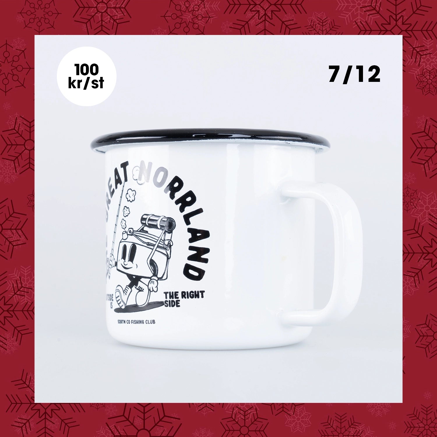 KAFFERAST EMALJMUGG - WHITE