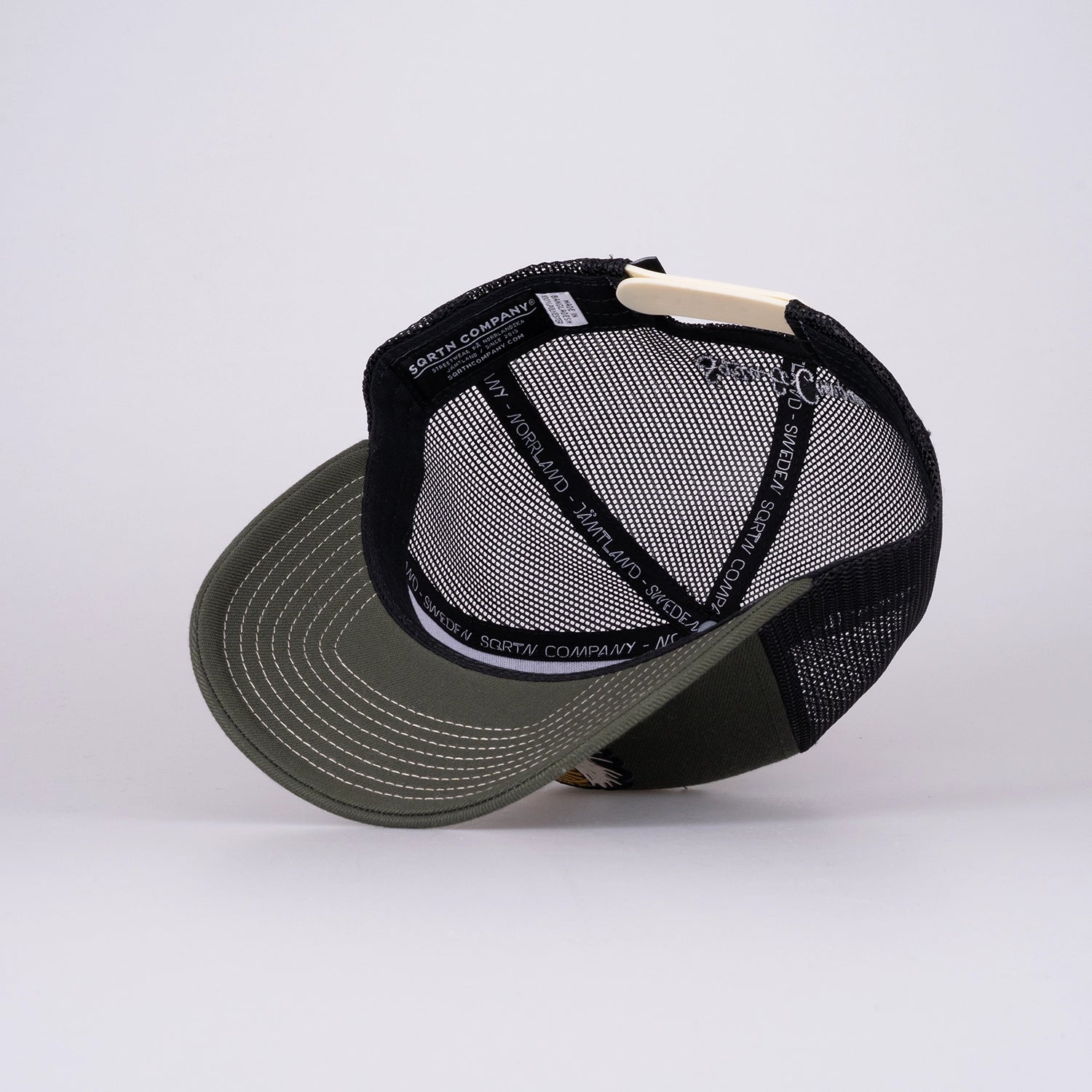 ÄLGHORN TRUCKER KEPS - OLIVE