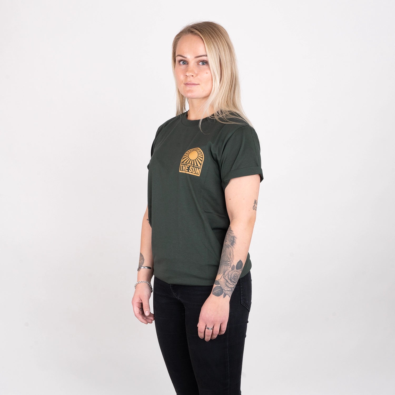 ÄLGHORN T-SHIRT - DARK OLIVE