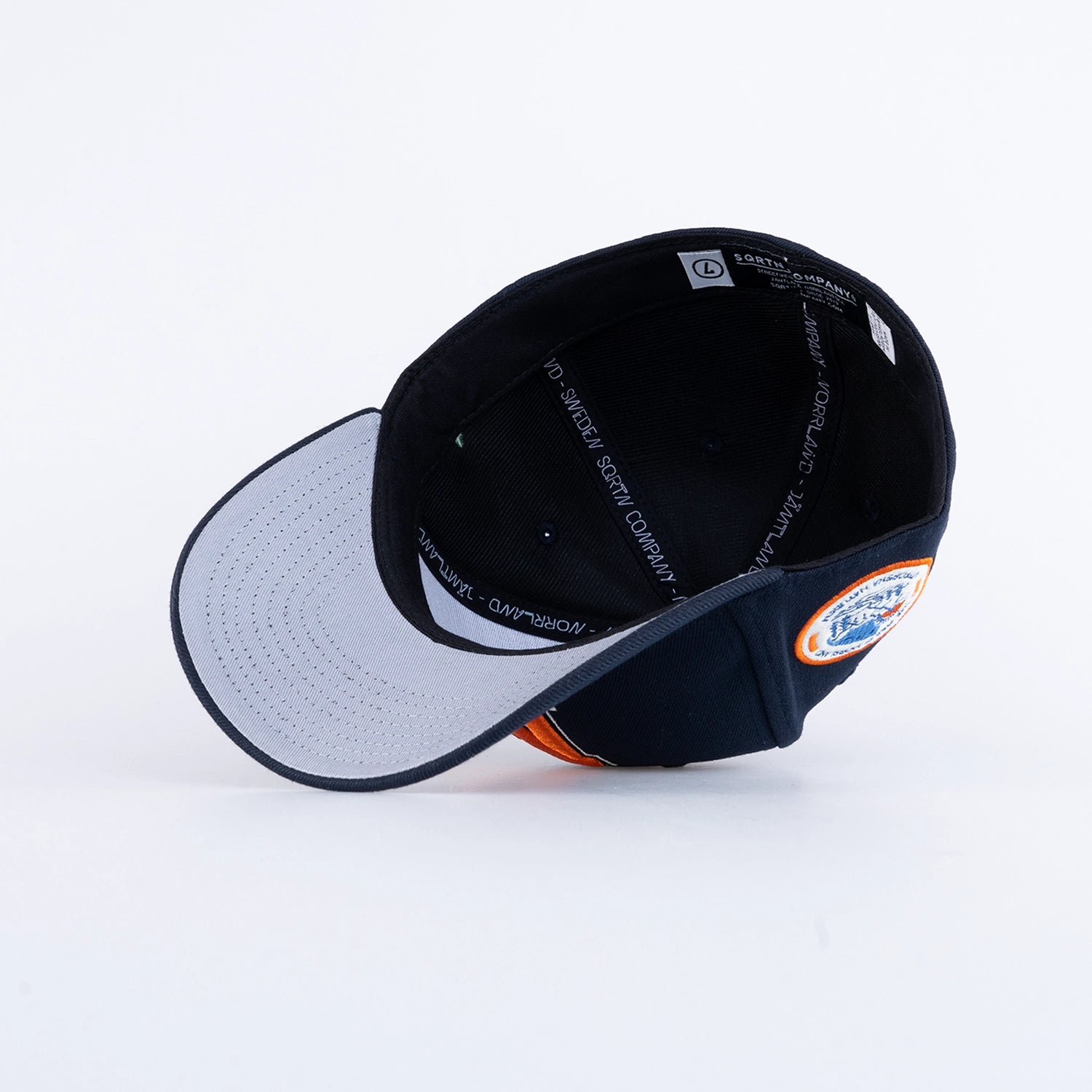 ATHLETIC FITTED CAP - HOOKED NAVY