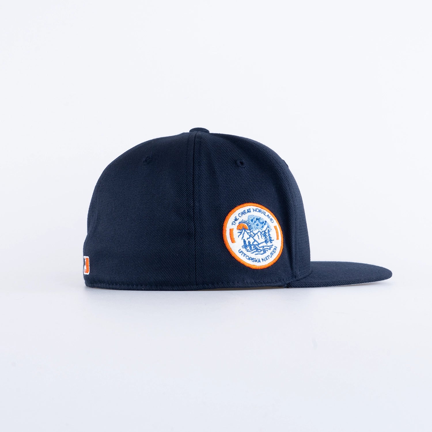 ATHLETIC FITTED CAP - NAVY