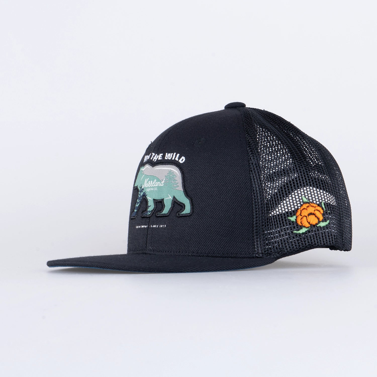 RACING KIDS TRUCKER CAP - GREY