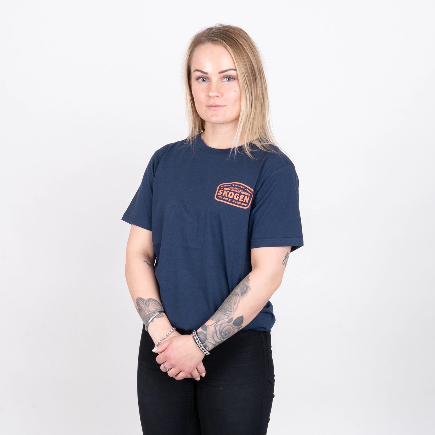 BEVARA T-SHIRT - DARK NAVY