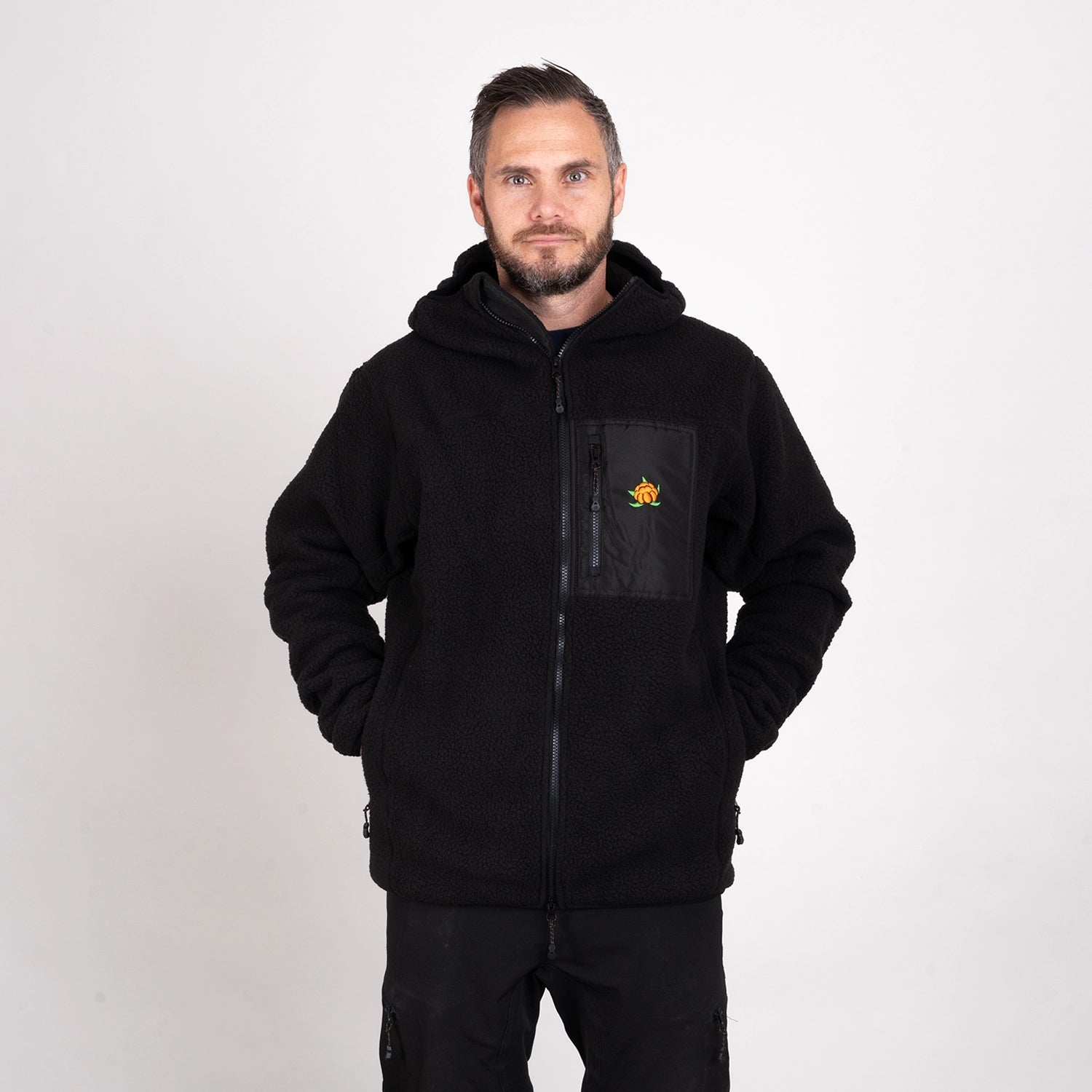 CB POLAR HOOD - BLACK